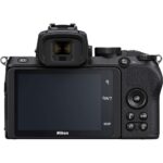 Nikon Z50 Mirrorless Optical Zoom Camera with Z DX 16-50mm f/3.5-6.3 VR Lens with Additional Battery (Black) - Image 3