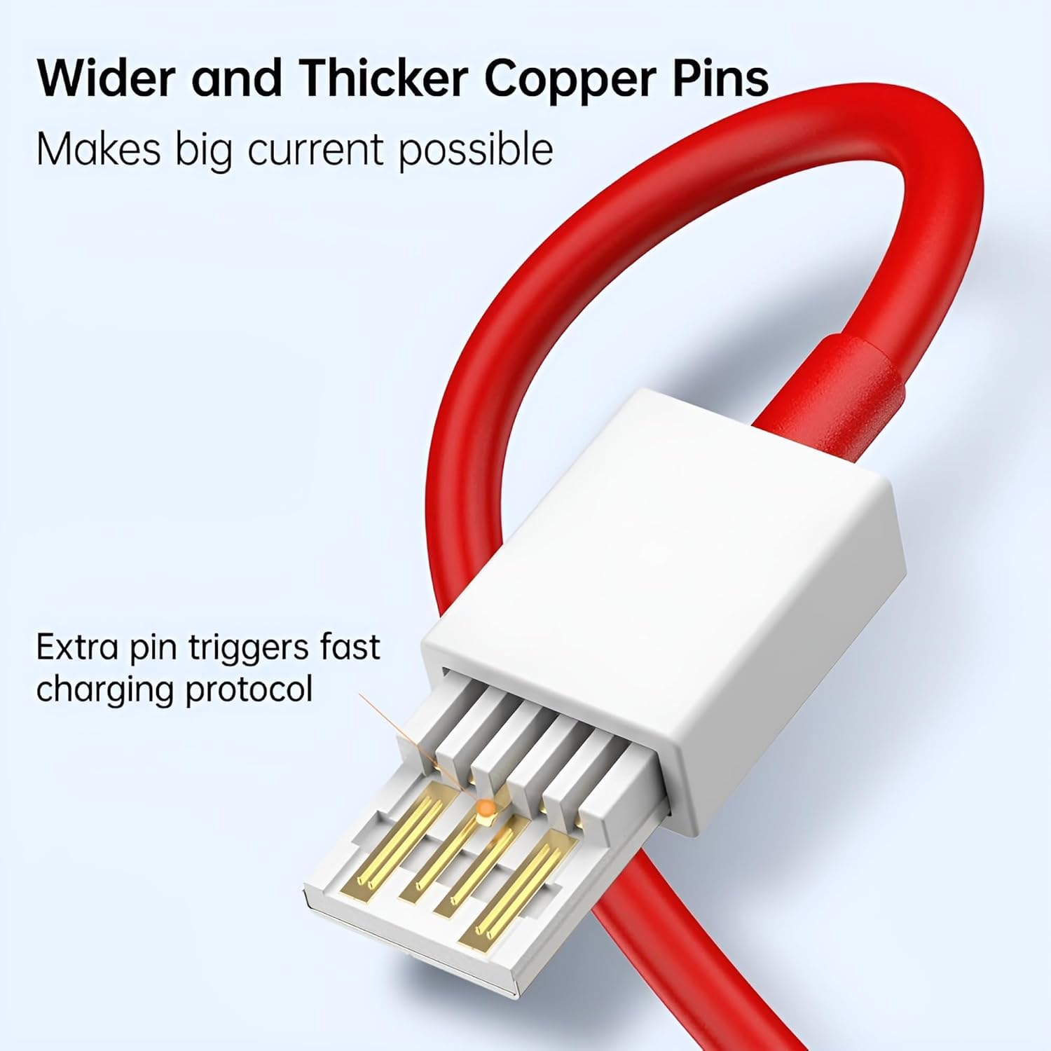 80W USB Type C Charger with 1 Meter Cable for Oneplus|Realme|Nord|Motorola|Nothing|Tecno, Infinix|Samsung|Lava|Vivo|Oppo|Itel|Pixel, Fast Charging Adapter Supervooc/Warp/Vooc/Rapidly/Superdart, 80 w - Image 8
