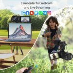8K Video Camera with 48MP Resolution, IR Night Vision, WiFi, 3" Touch Screen, 18X Digital Zoom, and Accessories for YouTube Vlogging - Image 5