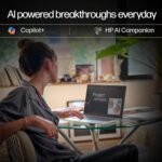 HP Smartchoice OmniBook 5 (Previously Pavilion) 50 Tops, AMD Ryzen AI 5 340 (16GB LPDDR5X, 512GB SSD) WUXGA 2K, 16''/40.6cm, Win11, Office24, Silver, 1.79kg, ag1037au, Next Gen AI Copilot+ Laptop - Image 6