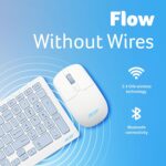 Acer ZenKeys Duo Wireless Keyboard & Mouse Combo | 2.4 GHz + Bluetooth | Rechargeable 500 mAh Type-C | 99-Key Silent Keyboard | 1600 DPI Optical Mouse | 10m Range | Windows/macOS/Linux Compatible - Image 5
