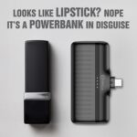 MPower Volt Powerbank | Extremely Tiny & Compact Design | 5000mAh Battery Capacity | Charges 2 Devices At Once | In-Built Foldable Type-C Connector | LED Indicator | 9-Layer Circuit Protection (Black) - Image 4