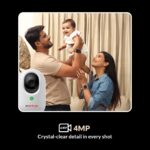 CP PLUS 4MP Quad HD Smart Wi-Fi CCTV Camera | 360° Pan & Tilt | Press to Call | CTC Cyber Secure Tech | Smart Detection Suite | View & Talk | IR Night Vision | Cloud Recording | OK Google | CP-E44Q - Image 4