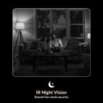 CP PLUS 4MP Quad HD Smart Wi-Fi CCTV Camera | 360° Pan & Tilt | Press to Call | CTC Cyber Secure Tech | Smart Detection Suite | View & Talk | IR Night Vision | Cloud Recording | OK Google | CP-E44Q - Image 5