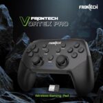 FRONTECH Vortex Pro Wireless Gaming Pad, Dual Motor Vibration, 2.4G USB, 400mAh Battery, for PC/Windows/PS3/Android TV (GP-0003) - Image 3