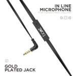 Boat BassHeads 225 in-Ear Super Extra Bass Wired Headphones, with Mic (Black) - Image 4