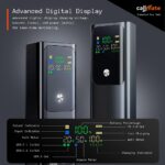 CALLMATE Vanguard 100W Fast Charging 20000mAh Power Bank for MacBook, Type C Laptop & Mobile Charging (2X USB-C PD3.0, 1x USB-A QC) Power Delivery & Quick Charge (Black, Lithium Ion) - Image 4