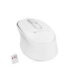 ZEBRONICS Companion 201 2.4GHz Wireless Keyboard & Mouse Combo, 83 Keys, AI Assist Key, 12 Integrated Multimedia Keys, 3 Button Mouse, 1600 DPI, High Precision, Silent Operation (White) - Image 4