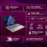 Lenovo IdeaPad Slim 5 Ryzen 7 7735HS (16GB RAM/512GB SSD/Integrated AMD Radeon 680M Graphics/WUXGA IPS Display/13.3" (33.7cm)/Windows 11/Office Home 2024/Backlit KB/Grey/1.15Kg), 83J2000HIN Laptop - Image 3