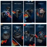 Noise Buds VS102 Plus Truly Wireless Earbuds with Flybird Design, 70H of Playtime, Quad Mic with ENC, Instacharge(10 Min=120 Min), Bluetooth V5.3(Matte Black) - Image 3
