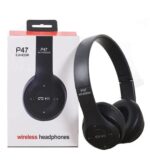 Over Ear Wireless Headphones Bluetooth 5 Connection Built in Microphone Lightweight Foldable Headset for Music Calling Online Classes Gaming Daily Use Travel Office Home Study - Image 3