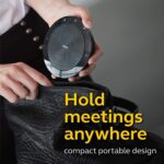 Jabra Speak 510 UC USB & Bluetooth Conference Speakerphone | UC Optimized for Zoom, Google Meet & Webex | Portable Speakerphone | HD Voice & 360° Mic Coverage - Image 5