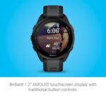 Garmin Forerunner 165 Music, Running Smartwatch, Colorful AMOLED Display, Training Metrics and Recovery Insights, Music on Your Wrist, Black/Slate Gray - Image 4