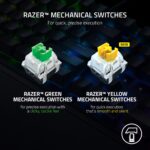 Razer BlackWidow V3 - Black - Mechanical Gaming Keyboard with Razer Chroma RGB - Green Switch - RZ03-03540100-R3M1 - Image 3