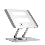 MVP-Edition 360° Rotatable Aluminium Laptop Stand | Ergonomic, Foldable & Adjustable | Compatible with All Laptop Sizes & Brands (MacBook, HP, Dell, Lenovo) - Image 5