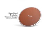 Nillkin Magic Disk III Leather Coated Qi Wireless Charger Dock Station - Brown - Image 3