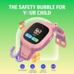 Noise Junior Explorer 2 Smart Watch for Kids with 4G SIM Compatible, 2-Way Video & Voice Calling, Geofencing, Real Time Location Monitoring via Google Maps, IP68, SOS Emergency Alerts (Frost Pop) - Image 3