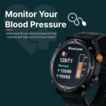 MONKEYMAN ApeWatch Rampage Smartwatch – Blood Pressure Monitoring | 1.39″ AMOLED Display | Bluetooth Calling, 100+ Sports Modes, SPO₂, Heart Rate & 7-Day Battery - Valentine’s Day Gift for Him - Image 3