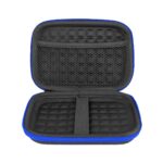 FLORICAN External Hard Drive Case Shell 2.5-Inch Hard Drive Portable Storage Organizer Bag for Earphone USB Cable Mobile Charger Hard Disk - Double Padded WD Seagate Sony Dell Toshiba - Image 5