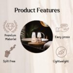 TRAVEL LIKES ME Travel Essentials Accessories - Bottles for Toiletries Kit, Travelling Mini Organizer, Shampoo Set, Spray Dispenser, Refillable Silicone Container (spray & pump bottles, PETG+PP) - Image 3