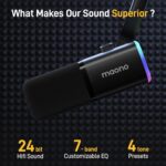 MAONO Dynamic Gaming Microphone: USB/XLR Podcast Mic with Boom Arm, Software, PC Mic for Gamer- Podcast Setup for Streaming, Recording Studio, YouTube Content Creation Online Chat-PD100XS - Image 3