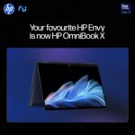 HP OmniBook X Flip (Previously Envy) Intel Core Ultra 7 256V 47 Tops (16GB LPDDR5X, 512GB SSD) 3K,OLED, 0.2ms,14''/35.6cm Touchscreen 2-in-1 Win11,Office24, Blue, 1.38kg, fm0026TU, Next Gen AI Laptop - Image 3