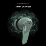 Noise Buds N1 Pro Truly Wireless Earbuds with Metallic Finish, ANC(Upto 30Db), 60H of Playtime, Dual Pairing, Instacharge(10 Min=200 Min), BT V5.3(Chrome Green) - Image 5
