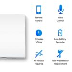 Tapo S210 Smart Light Switch 1 Gang 1 Way, Remote and Voice Control,Away Mode,No Neutral Required,Battery included,Work with Alexa & Google home, Tapo Hub Required sold separately - Image 3