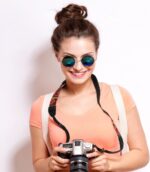 SYGA 1 Piece Orange Coloured DSLR Camera Shoulder Strap - Image 5