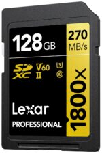Lexar Profes 1800x SDXC UHS-II U3 V60, 128GB - Image 3