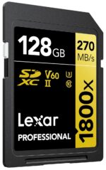 Lexar Profes 1800x SDXC UHS-II U3 V60, 128GB - Image 4