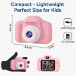 TOYTONIC Mini HD Digital Camera for Kids – Photo & Video Camera Toy with 2-Inch Screen | Rechargeable, Classy Colours, Best Birthday Gift | Kids Camera for Boys & Girls Age 5–15 - Image 3