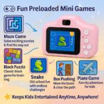 TOYTONIC Mini HD Digital Camera for Kids – Photo & Video Camera Toy with 2-Inch Screen | Rechargeable, Classy Colours, Best Birthday Gift | Kids Camera for Boys & Girls Age 5–15 - Image 4