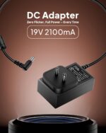 FEDUS BIS Certified 19V 2.1Amp Adapter for LG Monitor, Power Supply Cord of HDTV, LCD LED Monitor & TV Compatible for 19” 20” 21.5” 24” 27” 29” 32Inch TV, Input: 220V-50Hz 50mA Output 19V/2.1A - Image 3
