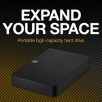 Seagate Expansion 4TB External HDD - USB 3.0 for Windows and Mac with 3 yr Data Recovery Services, Portable Hard Drive (STKM4000400) - Image 3