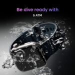 Noise Pro 6 Max Smart Watch:Intelligent with Noise AI, Endless AI Watch Faces, AI Companion, 1.96” AMOLED, Stainless Steel Build, Built-in GPS, 5 ATM, EN2 Processor, for iOS & Android(Chrome Black) - Image 4