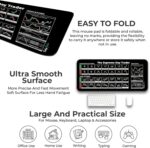 Stock Market Mouse Pad Large Desk 80x30cm Mat for Keyboard & Mouse, Investing Guidance for Beginners, Day Trader Gift, Candlestick Chart Patterns, Non-Slip Rubber Gaming Pad for Office & Home - Image 4