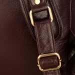 RICHSIGN LEATHER ACCESSORIES 24 Litres Capacity Leather Laptop Backpack Bags for Men and Women Product Dimension- H-18 x L-12 x W-7 Inch | Weight- 1.2 KG / 1200 GR - Image 9