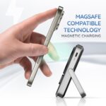 Pebble Rapid MagPro 10000mAh Power Bank | 15W Wireless & 22.5W Wired Fast Charging | Magnetic Snap | Digital Display | MagSafe Compatible | Kickstand | Compact & Lightweight - Image 3