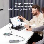 UGREEN PB206 Nexode Wireless Power Bank, 10000 mAh Magnetic Power Bank with USB-C Fast Charging Function, Wireless External Battery with Stand, Compatible with iPhone - Image 3