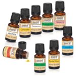 Pure Source India Aroma Essential Oils 9 Fragrances In 1 Pack, 10 Ml Each, (Fragrances: Lemon Grass, Lavender, Jasmine, Rose, Citronella, Eucalyptus, Peppermint, Sandal Wood, Relaxing) - Image 4