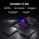 ASUS ROG Strix Scar 16 (2024), Gaming Laptop, Intel Core i9 14900HX 14th Gen, 16"(40.64cm) 2.5K QHD+240Hz (32GB DDR5/2TB SSD/12GB RTX 4080/Win11/Per-Key RGB/90WHr/Black/2.65Kg),G634JZR-CM932WS - Image 4