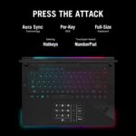 ASUS ROG Strix Scar 16 (2024), Gaming Laptop, Intel Core i9 14900HX 14th Gen, 16"(40.64cm) 2.5K QHD+240Hz (32GB DDR5/2TB SSD/12GB RTX 4080/Win11/Per-Key RGB/90WHr/Black/2.65Kg),G634JZR-CM932WS - Image 5