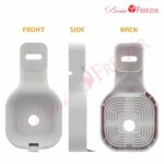 Brain Freezer Wall Mount ONLY Compatible with Eero 6 Dual-Band mesh Wi-Fi 6 System [NOT Compatible with Eero Pro 6 and Eero 6+] Pack of 3 (White) - Image 4