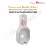 Brain Freezer Wall Mount ONLY Compatible with Eero 6 Dual-Band mesh Wi-Fi 6 System [NOT Compatible with Eero Pro 6 and Eero 6+] Pack of 3 (White) - Image 5