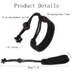 Camera Wrist Strap,Adjustable Nylon Hand Wrist Straps Lanyard with a 1/4" screw, for insta360 X3,X2,Universal Hand Strap for DSLR Cameras,Action Cameras,Selfie Sticks,eat - Image 3