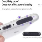 Mobile Battery Speaker Mic Ear Piece Dust Protector Phone Net Stickers for Android,Tablets,iPhone & iPads Smartphones Mesh Anti Dust Proof Adhesive Stickers + Free Tweezer + Wipes ((Short 10 Pcs)) - Image 3