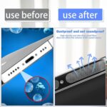 Mobile Battery Speaker Mic Ear Piece Dust Protector Phone Net Stickers for Android,Tablets,iPhone & iPads Smartphones Mesh Anti Dust Proof Adhesive Stickers + Free Tweezer + Wipes ((Short 10 Pcs)) - Image 7