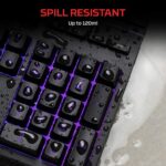 HyperX Alloy Core RGB USB Membrane Gaming Keyboard - Black (HX-KB5ME2-US) - Image 3