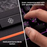 HyperX Alloy Core RGB USB Membrane Gaming Keyboard - Black (HX-KB5ME2-US) - Image 4